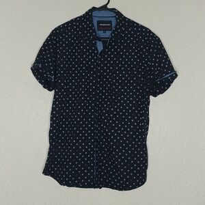 Aeropostale Button Front Short Sleeve Shirt Size L (CL)